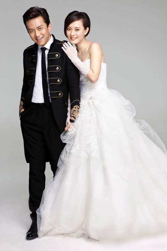 孙俪结婚照