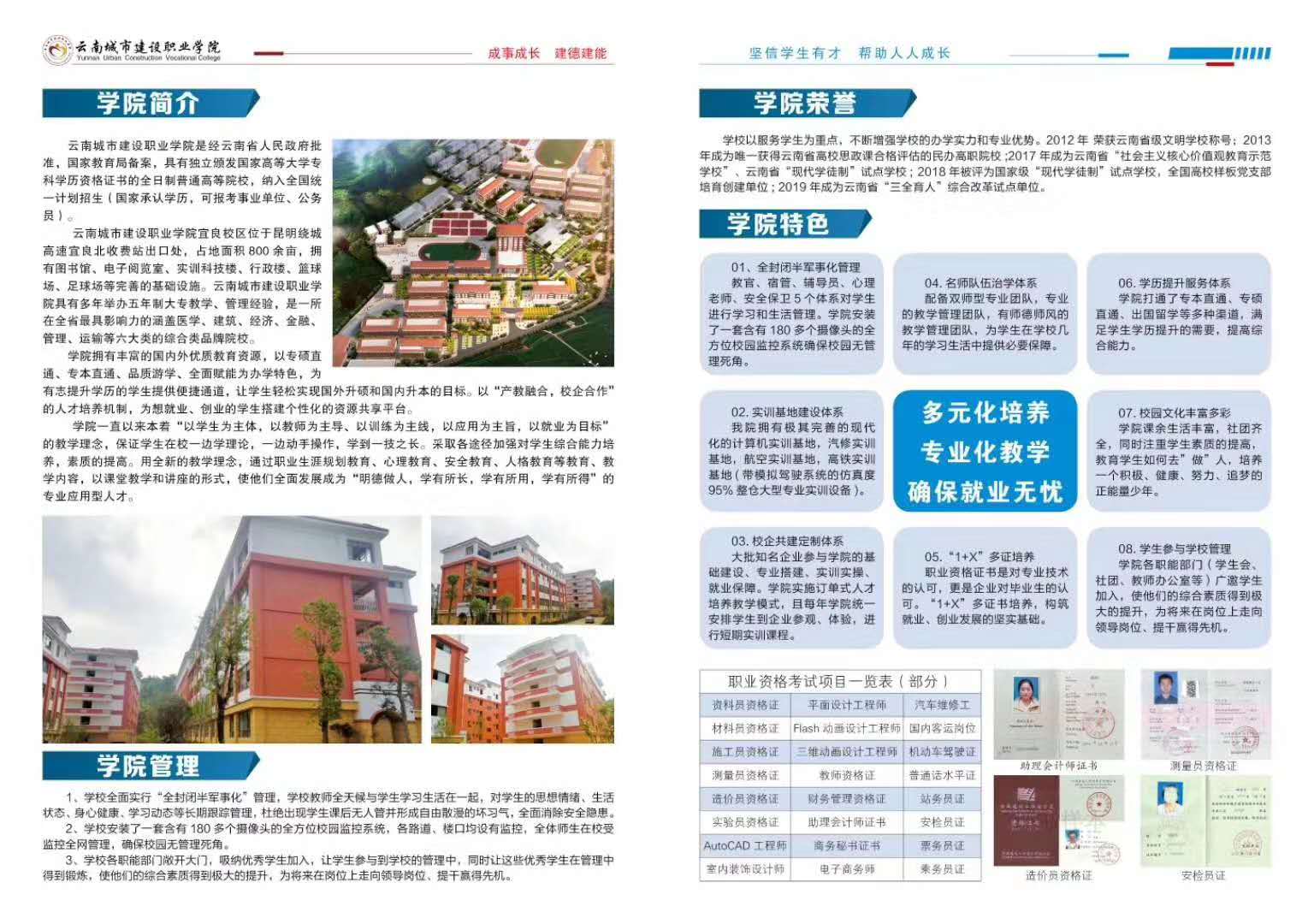 云南省城市建设学院招生办